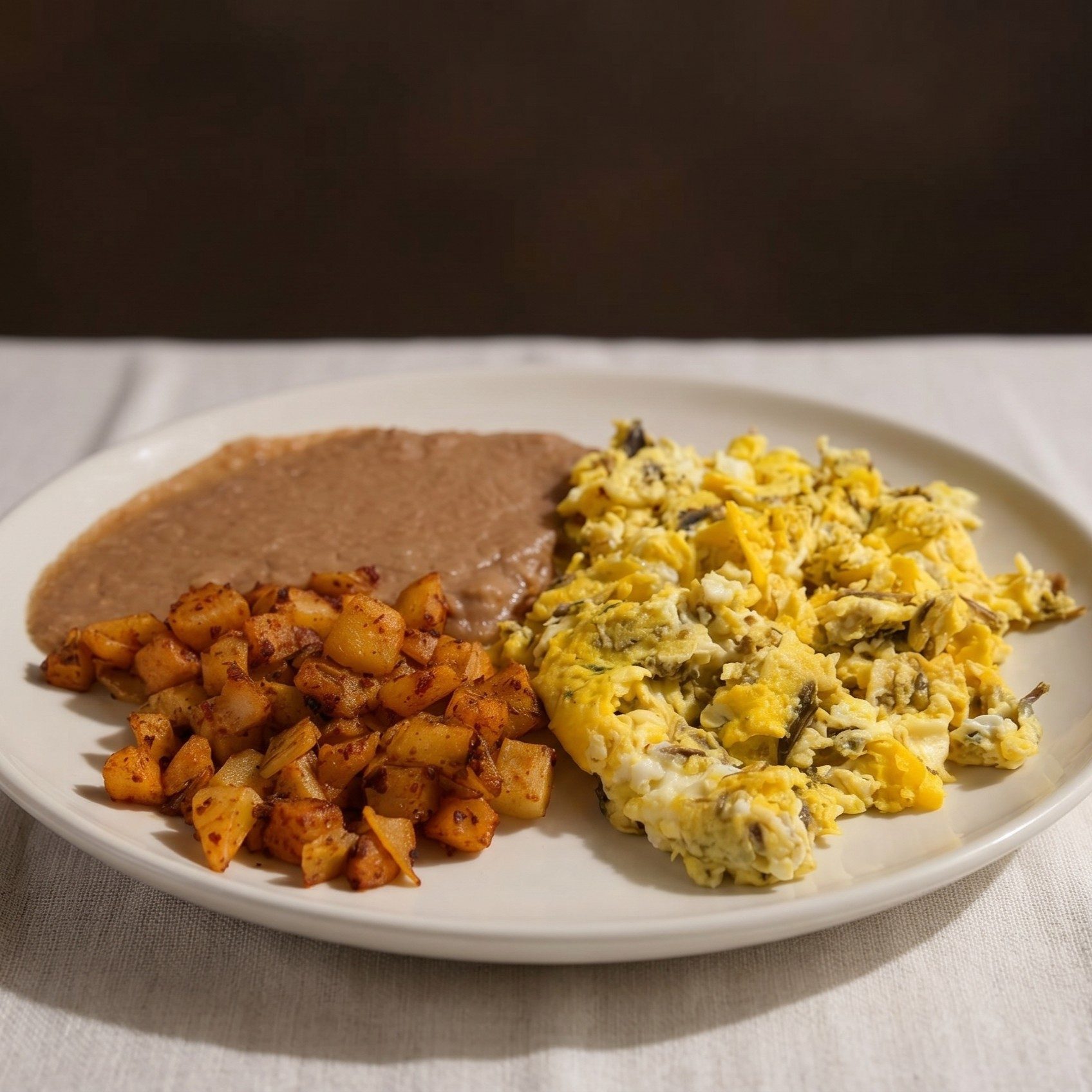 Huevos Con Machacado.